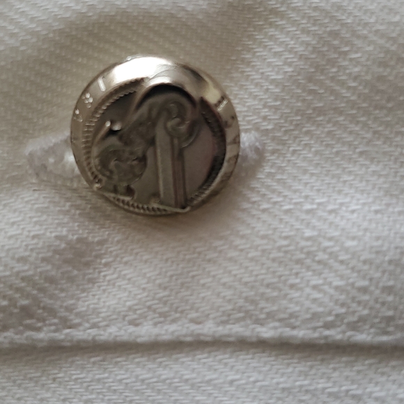 Verace white denim vest  seize 10 - Picture 4 of 11